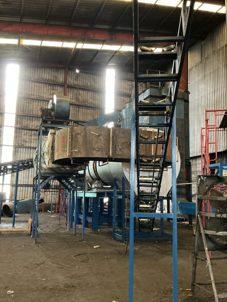 ระบบ Hot Air Dryer สำหรับกระบวนการอบ Anthracite