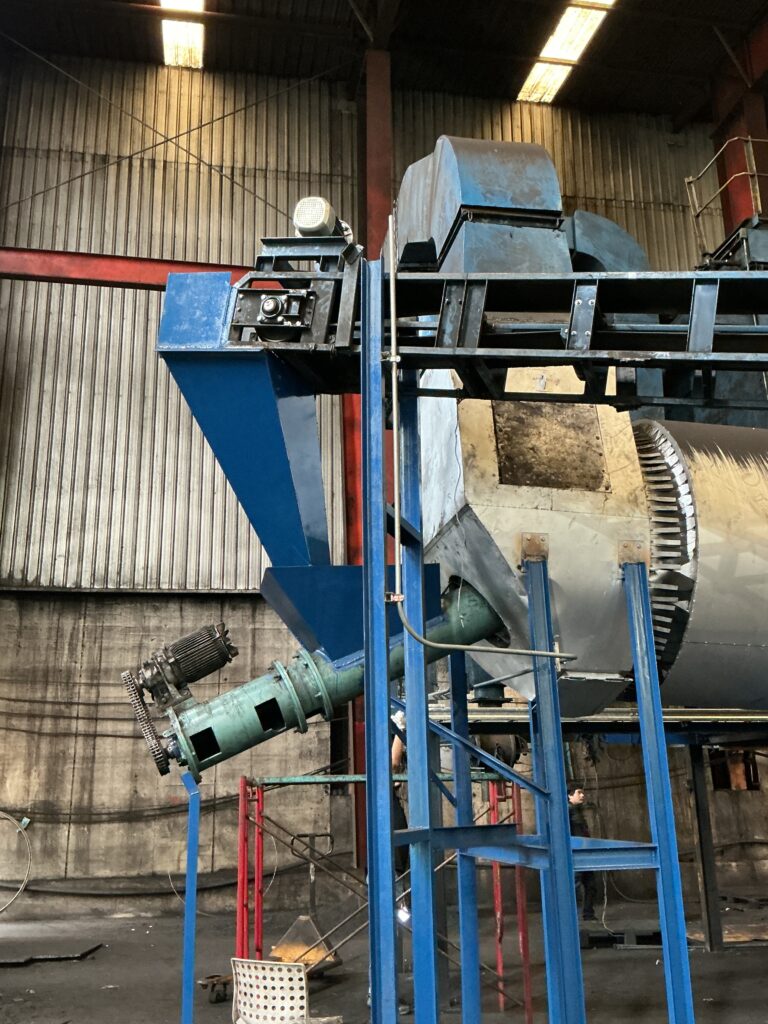 ระบบ Hot Air Dryer สำหรับกระบวนการอบ Anthracite