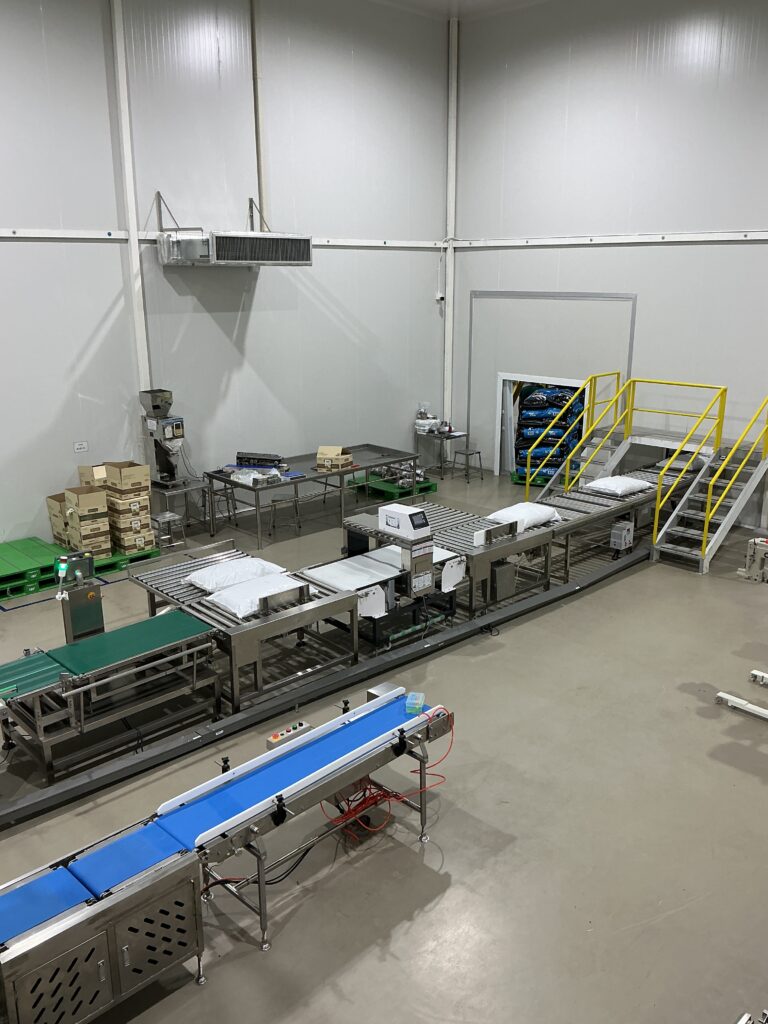 ระบบสายพานลำเลียงอาหารสัตว์ภายในโรงงาน Sun Operation