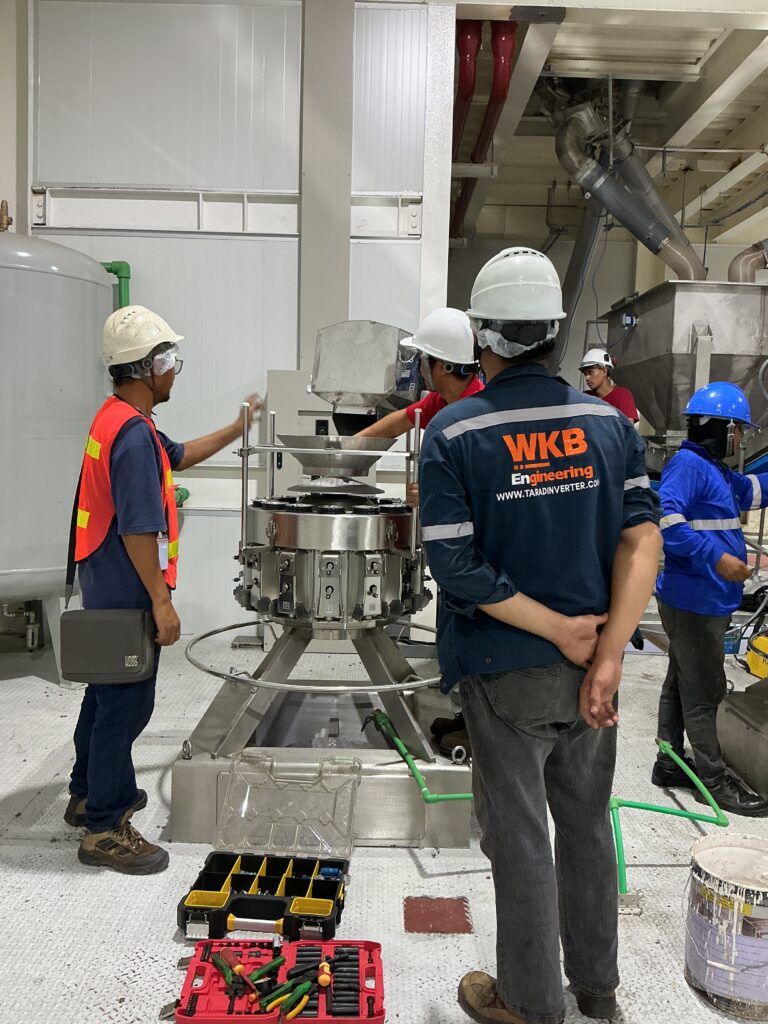 การทดสอบ Conveyor Control Panel ร่วมกับเครื่องจักรจริง