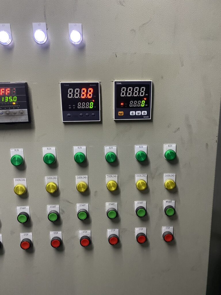 งาน Commissioning และ Test Run ระบบไฟฟ้า Dryer